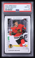 Connor Bedard 2023-24 Upper Deck OPC Glossy #R47 RC (PSA 10) at PristineAuction.com