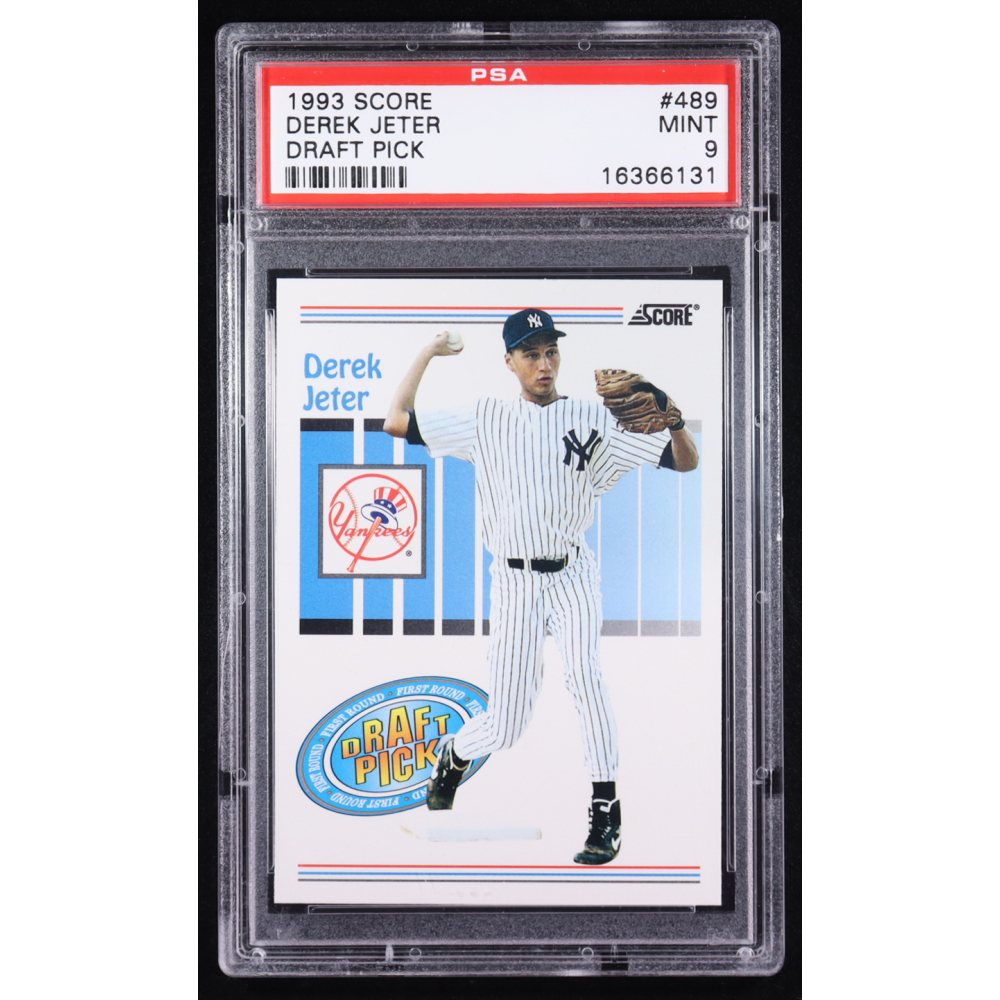 Derek Jeter 1993 Score #489 RC (PSA 9) at PristineAuction.com