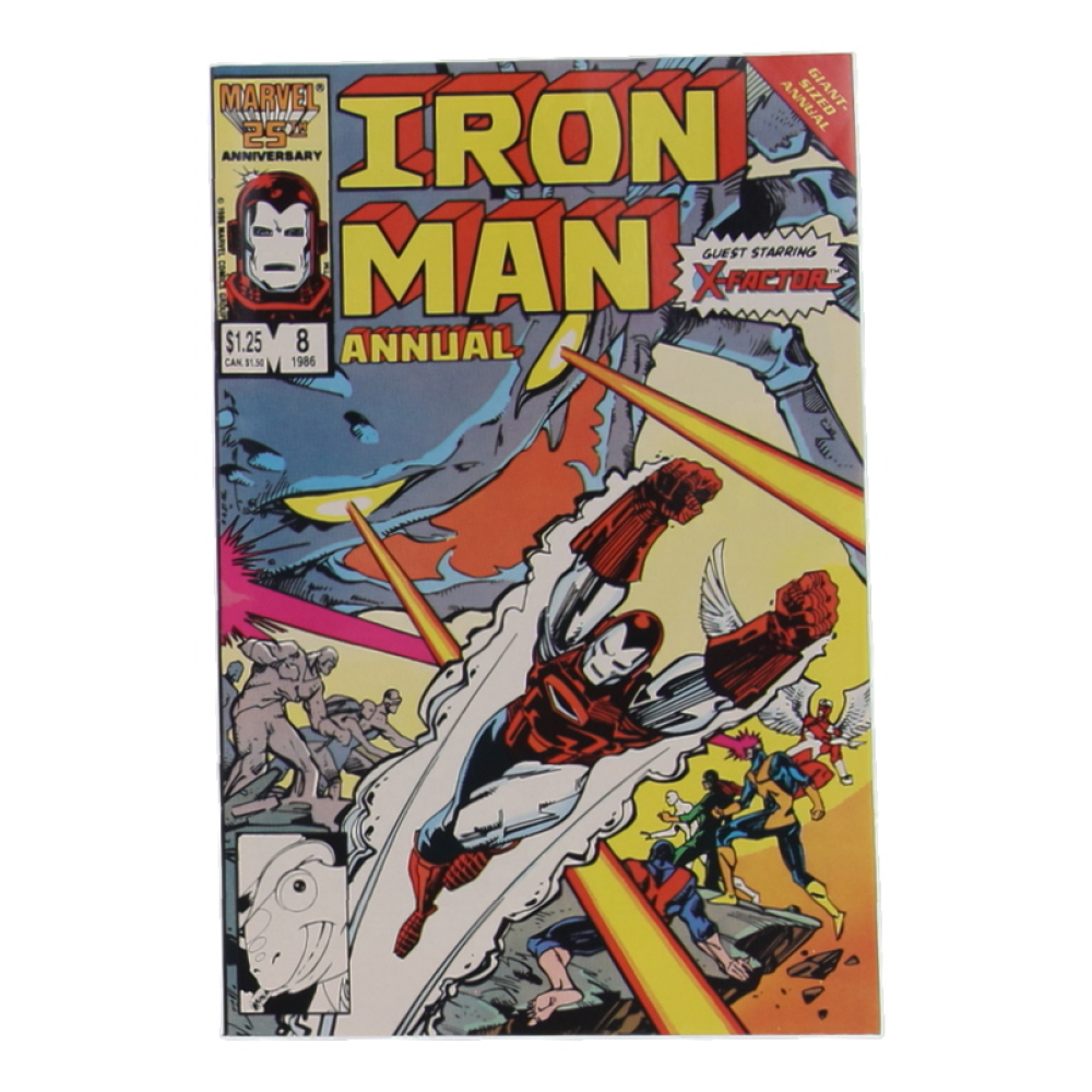 1986 "Iron Man" Annual #8 Marvel Comic Book at PristineAuction.com