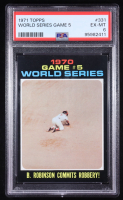 Brooks Robinson 1971 Topps #331 / World Series Game 5 (PSA 6) at PristineAuction.com