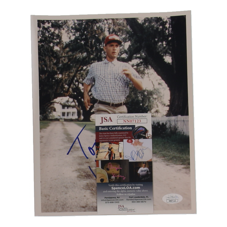 Tom Hanks Signed "Forrest Gump" 8x10 Photo (JSA) at PristineAuction.com Tom Hanks Signed "Forrest Gump" 8x10 Photo (JSA) at PristineAuction.com