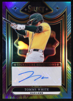 Tommy White 2025 Select Signature Selections Autographs Tie-Dye Prizms #62 RC #21/25 at PristineAuction.com