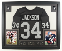 Bo Jackson Custom Framed Jersey Display at PristineAuction.com
