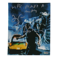 Jeff Goldblum Signed "Jurassic Park" 8x10 Photo Inscribed "Life Finds A Way" (CA) at PristineAuction.com