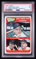Harmon Killebrew / Mickey Mantle / Boog Powell 1965 Topps #3 / AL Home Run Leaders (PSA 5) at PristineAuction.com