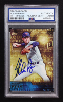 Nolan Ryan Signed 2015 Topps Archetypes #A14 (PSA | Autograph Graded Authentic) at PristineAuction.com