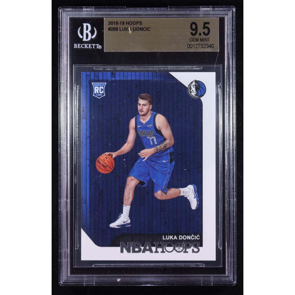 Luka Doncic 2018-19 Panini NBA Hoops #268 RC (BGS 9.5) at PristineAuction.com