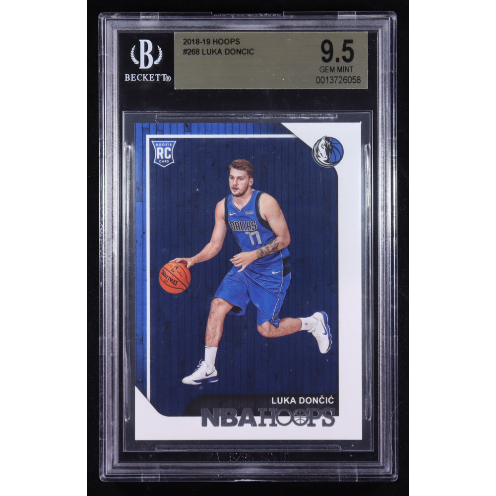Luka Doncic 2018-19 Panini NBA Hoops #268 RC (BGS 9.5) at PristineAuction.com