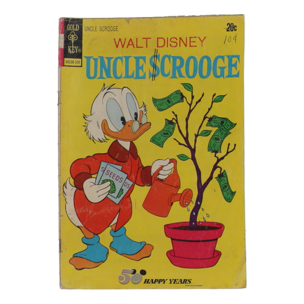 1973 "Uncle Scrooge" #105 Gold Key Comic Book at PristineAuction.com