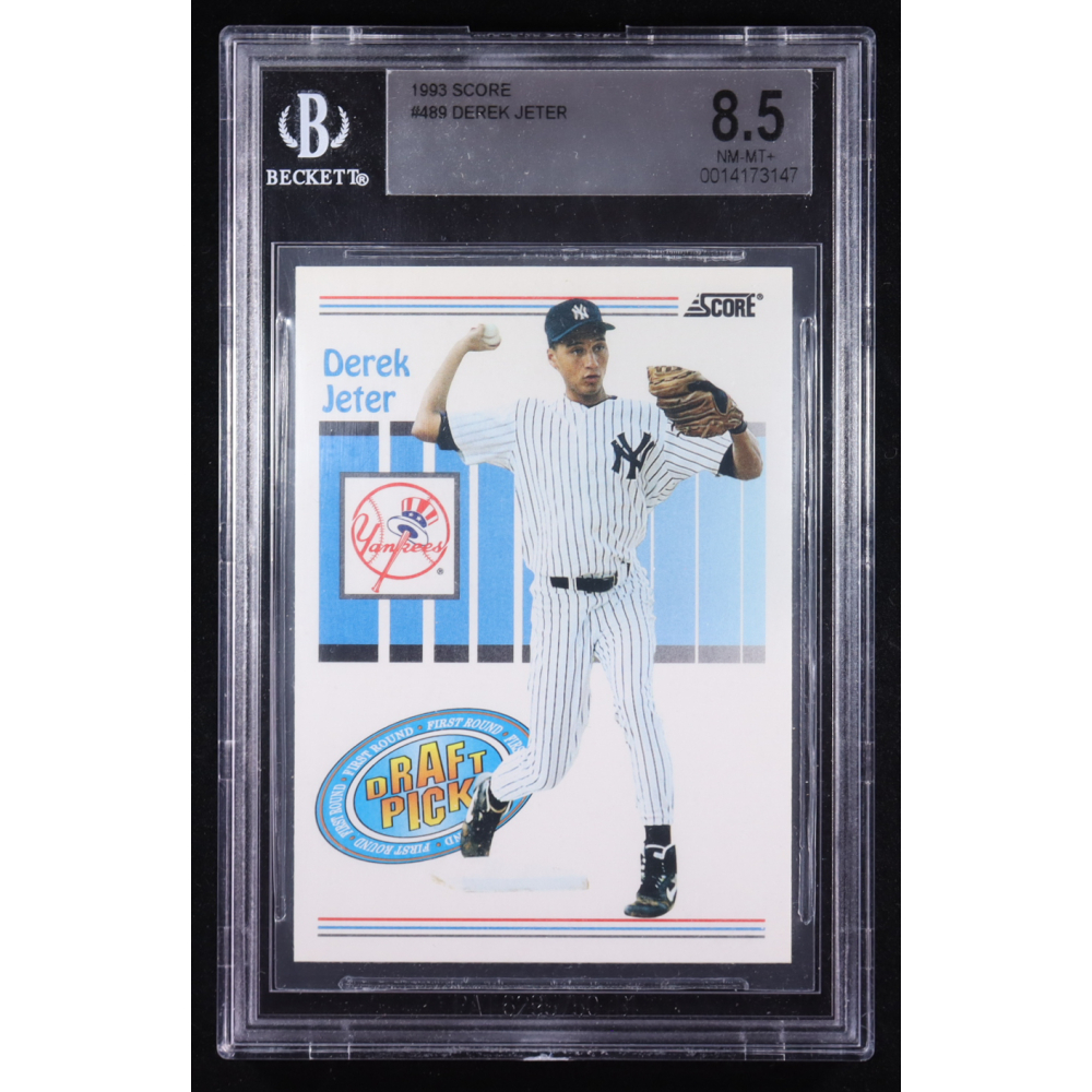Derek Jeter 1993 Score #489 RC (BGS 8.5) at PristineAuction.com