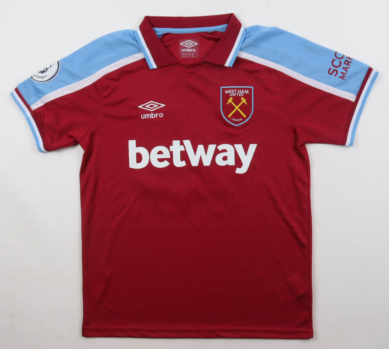 Paolo Di Canio Signed West Ham United F.C. Umbro Authentic Jersey (JSA) at PristineAuction.com Paolo Di Canio Signed West Ham United F.C. Umbro Authentic Jersey (JSA) at PristineAuction.com
