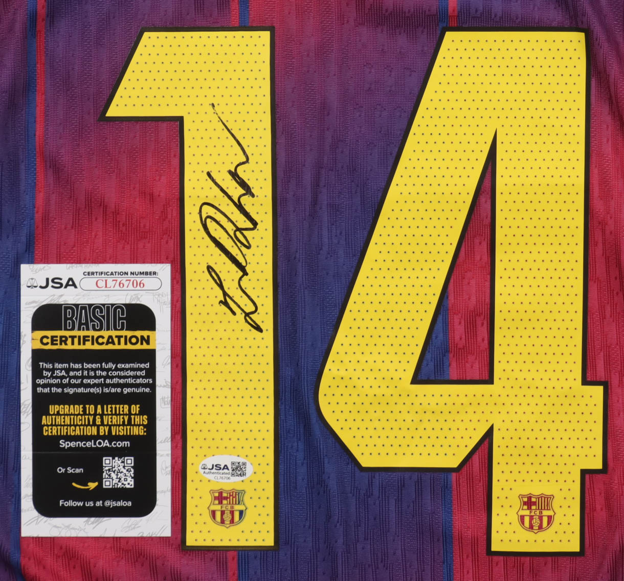 Marcus Rashford Signed FC Barcelona Nike Authentic Jersey (Beckett) at PristineAuction.com Marcus Rashford Signed FC Barcelona Nike Authentic Jersey (Beckett) at PristineAuction.com