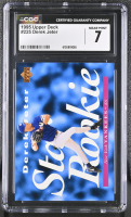 Derek Jeter 1995 Upper Deck #225 RC (CGC 7) at PristineAuction.com