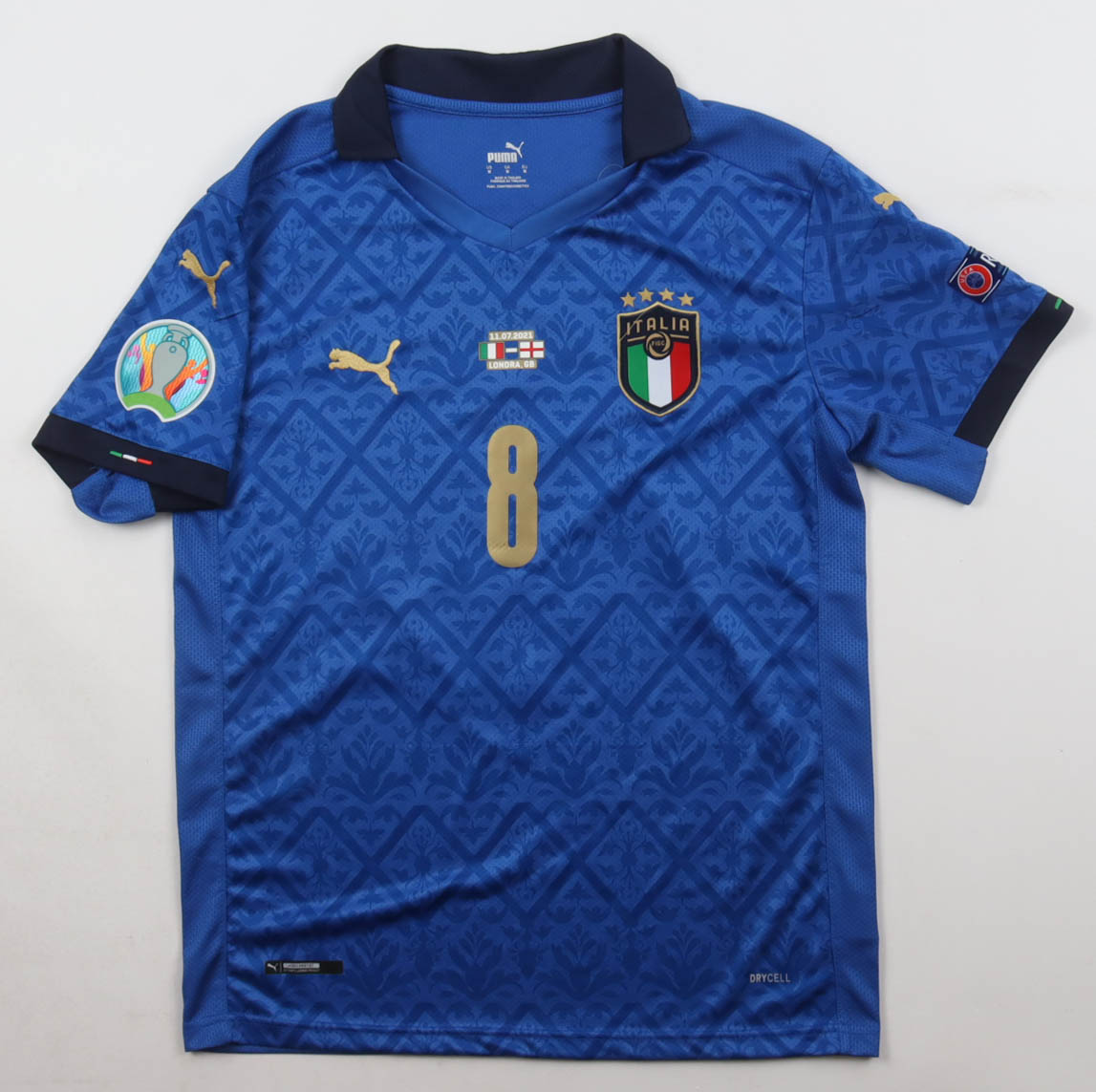 Jorginho Signed Italy Puma Authentic Jersey (JSA) at PristineAuction.com Jorginho Signed Italy Puma Authentic Jersey (JSA) at PristineAuction.com