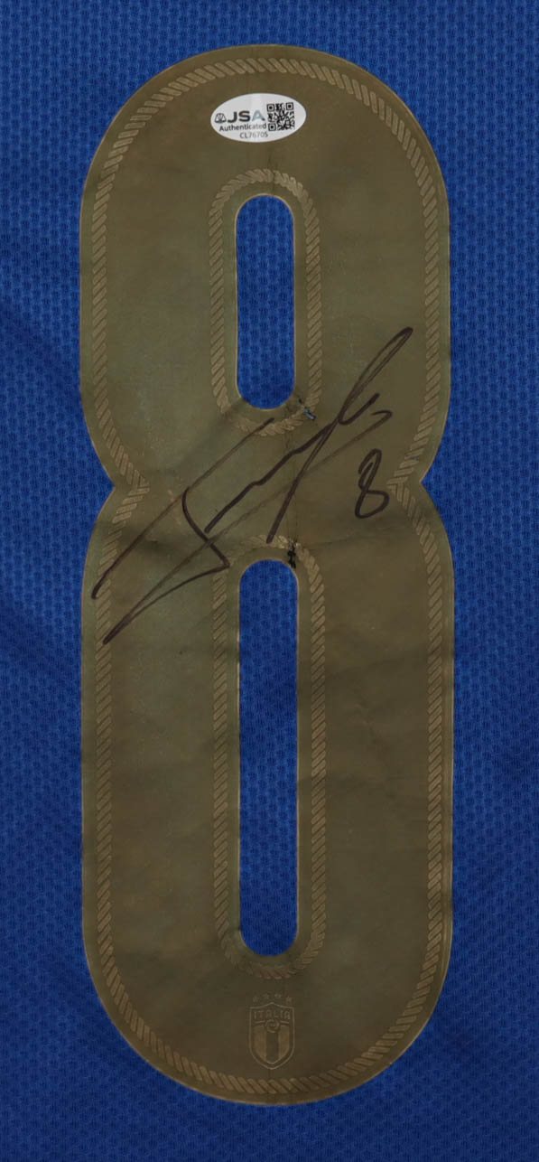 Jorginho Signed Italy Puma Authentic Jersey (JSA) at PristineAuction.com Jorginho Signed Italy Puma Authentic Jersey (JSA) at PristineAuction.com