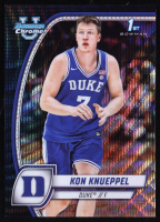 Kon Knueppel 2024-25 Bowman Chrome University Black Wave Refractors #48 RC at PristineAuction.com