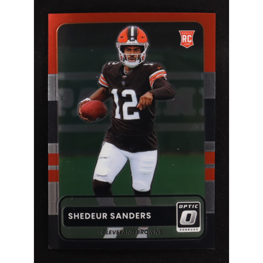 Shedeur Sanders 2025 Donruss Optic '15 Retro #3 RC at PristineAuction.com