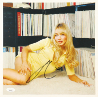 Sabrina Carpenter Signed "Short n' Sweet" Vinyl Record Album Insert (JSA) at PristineAuction.com