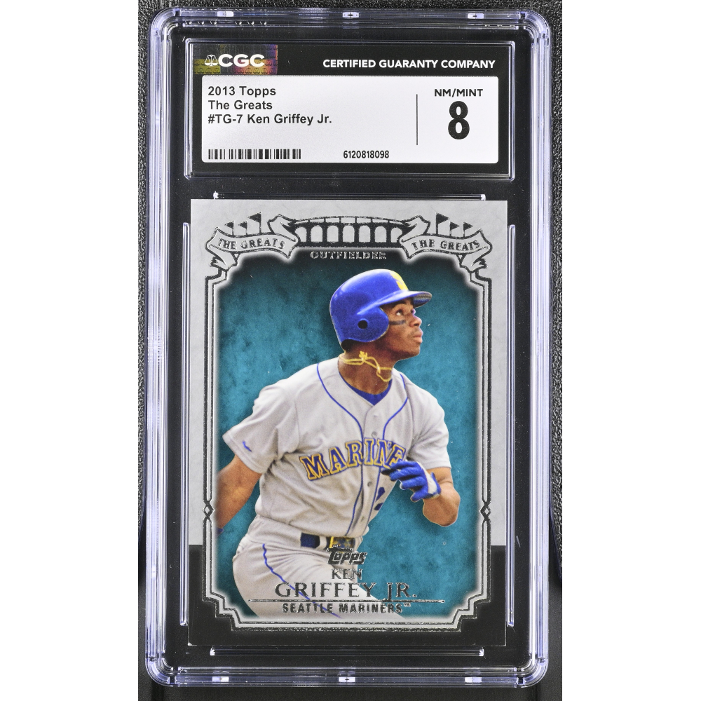 Ken Griffey Jr. 2013 Topps The Greats #TG7 (CGC 8) at PristineAuction.com