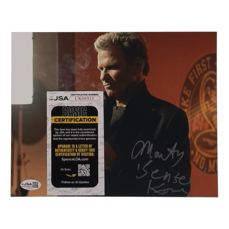 Martin Kove Signed "The Karate Kid" 8x10 Photo Inscribed "Sensei" (JSA) at PristineAuction.com Martin Kove Signed "The Karate Kid" 8x10 Photo Inscribed "Sensei" (JSA) at PristineAuction.com