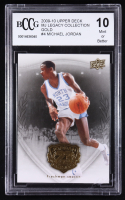 Michael Jordan 2009-10 Upper Deck Michael Jordan Legacy Collection Gold #4 (BCCG 10) at PristineAuction.com