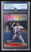 Nolan Ryan Signed 1993 Triple Play Nicknames #7 Inscribed "Ryan Express" (PSA | Auto Grade 10) at PristineAuction.com