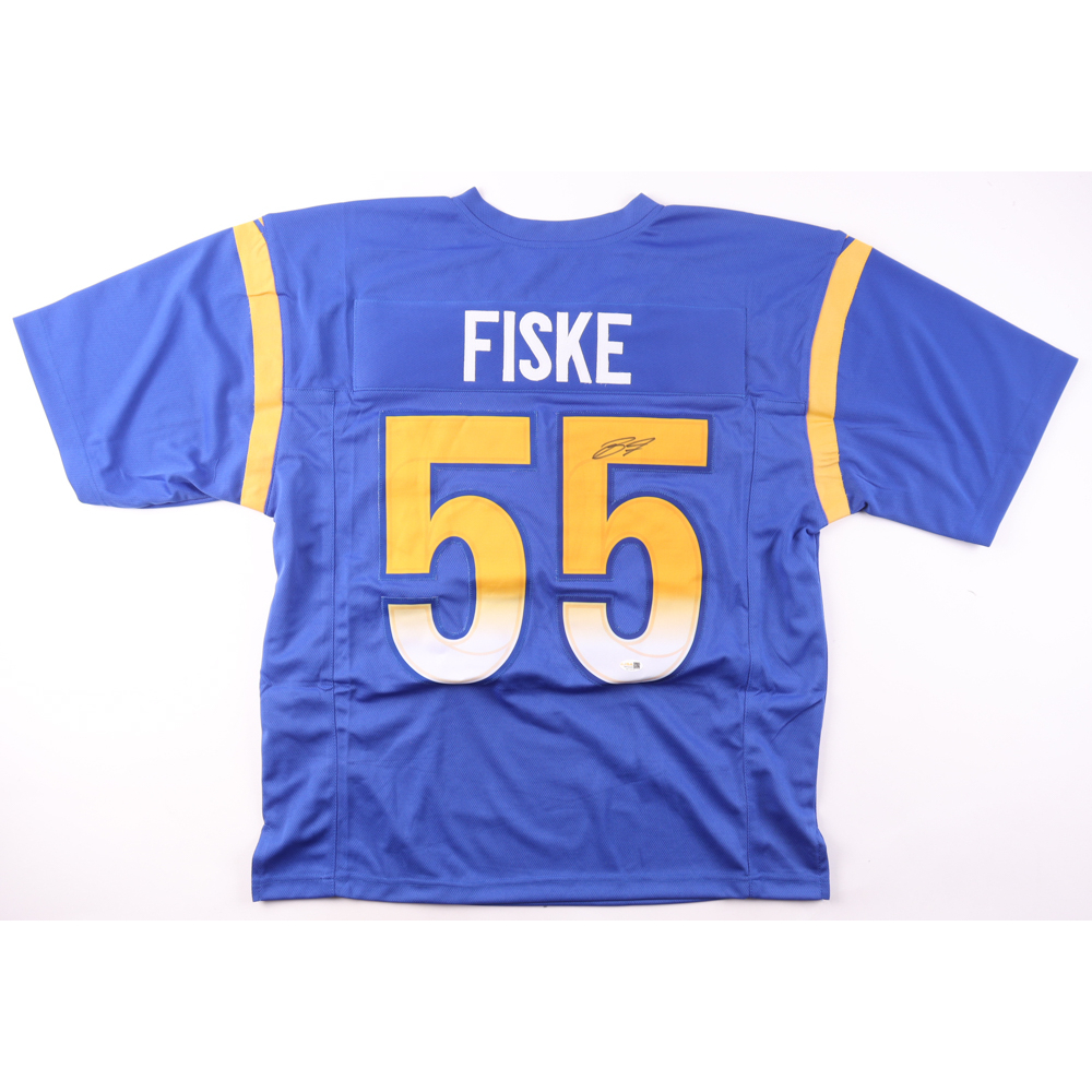 Braden Fiske Signed Jersey (JSA) at PristineAuction.com