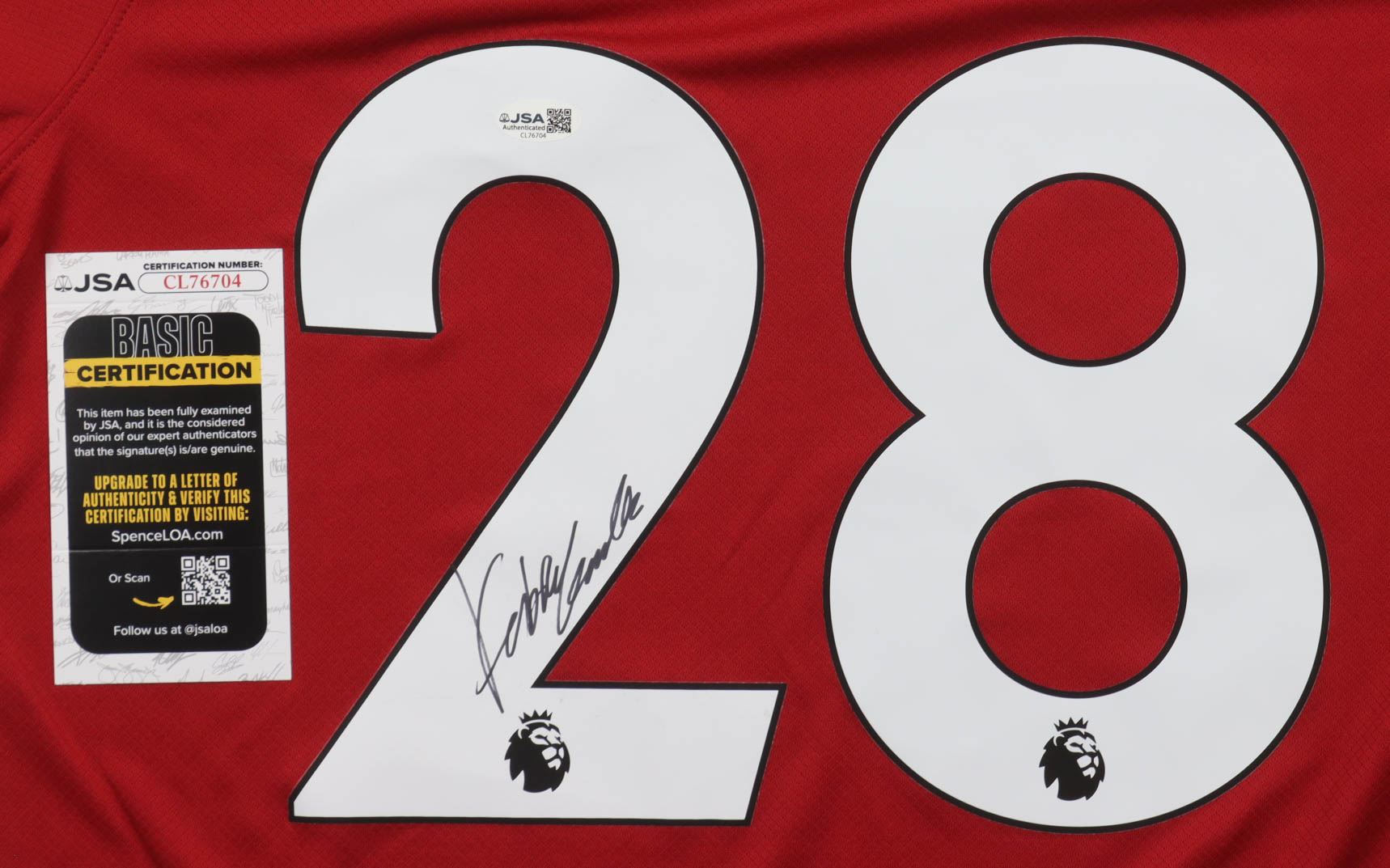 Fabio Carvalho Signed Liverpool FC Nike Authentic Jersey (JSA) at PristineAuction.com Fabio Carvalho Signed Liverpool FC Nike Authentic Jersey (JSA) at PristineAuction.com