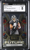 Bijan Robinson 2023 Select Select Future #3 RC (CGC 8) at PristineAuction.com