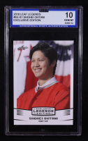 Shohei Ohtani 2018 Leaf Ohtani Legends Exclusive Edition #EE01 RC (ISA 10) at PristineAuction.com