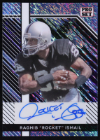 Raghib "Rocket" Ismail 2024 Leaf Collective Pro Set Autographs Shimmer Light Blue #PSARI1 #1/10 at PristineAuction.com