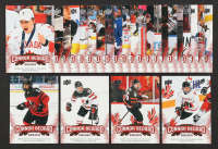 2023-24 Upper Deck Connor Bedard Collection Complete Set of (25) Cards at PristineAuction.com