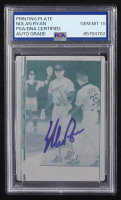 Nolan Ryan Signed 1991 Pacific Printing Plate #NNO #1/1 (PSA | Auto Grade 10) at PristineAuction.com