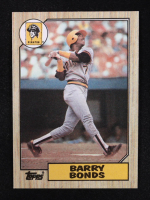 Barry Bonds 1987 Topps #320 RC at PristineAuction.com