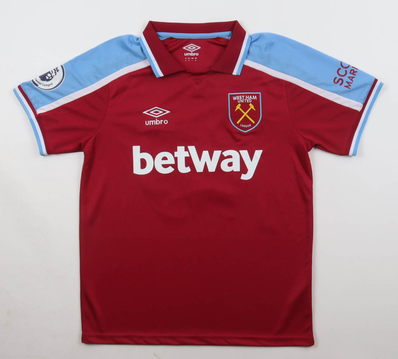 Paolo Di Canio Signed West Ham United F.C. Umbro Authentic Jersey (JSA) at PristineAuction.com Paolo Di Canio Signed West Ham United F.C. Umbro Authentic Jersey (JSA) at PristineAuction.com