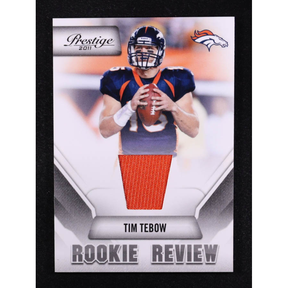 Tim Tebow  2011 Prestige Rookie Review Materials #38 RC at PristineAuction.com