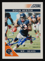 Devin Hester Signed 2011 Score #34 (JSA) at PristineAuction.com