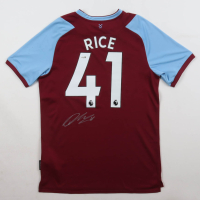 Declan Rice Signed West Ham United F.C. Umbro Authentic Jersey (JSA) at PristineAuction.com