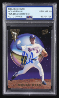 Nolan Ryan Signed 1993 Ultra Strikeout Kings #4 (PSA | Auto Grade 10) at PristineAuction.com