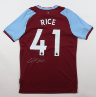 Declan Rice Signed West Ham United F.C. Umbro Authentic Jersey (JSA) at PristineAuction.com