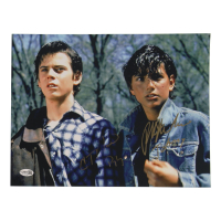 Ralph Macchio & Christopher Thomas Howell Signed "The Outsiders" 11x14 Photo Inscribed "Pony Boy" & "Johnny" (JSA) at PristineAuction.com