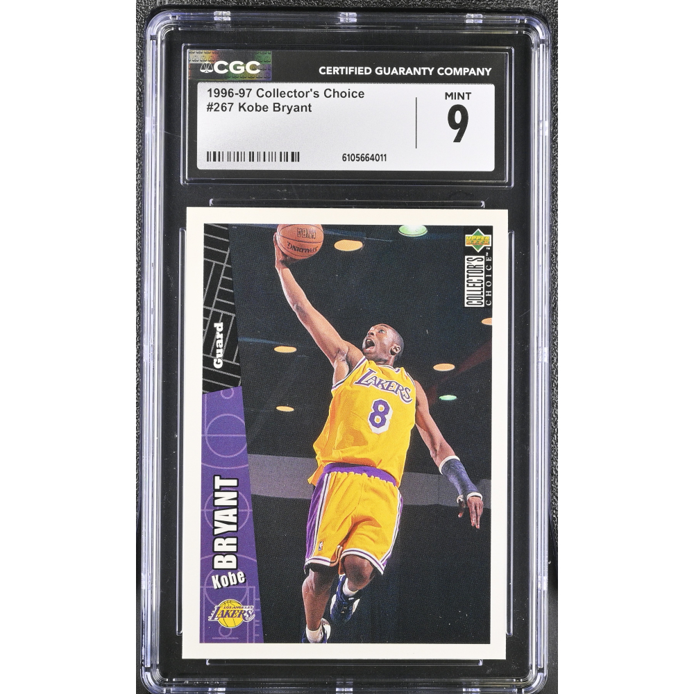 Kobe Bryant 1996-97 Collector's Choice #267 RC (CGC 9) at PristineAuction.com