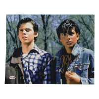 Ralph Macchio & Christopher Thomas Howell Signed "The Outsiders" 11x14 Photo Inscribed "Pony Boy" & "Johnny" (JSA) at PristineAuction.com
