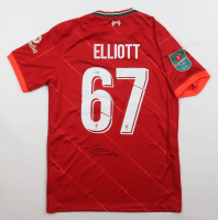 Harvey Elliott Signed Liverpool Nike Authentic Jersey (JSA) at PristineAuction.com