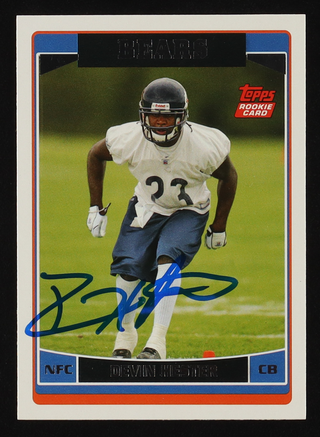 Devin Hester Signed 2006 Topps #334 RC (JSA) at PristineAuction.com Devin Hester Signed 2006 Topps #334 RC (JSA) at PristineAuction.com