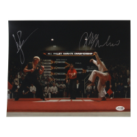 Ralph Macchio & William Zabka Signed "The Karate Kid" 11x14 Photo (JSA) at PristineAuction.com