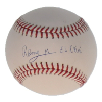 Ronny Mauricio Signed OML Baseball Inscribed "El Chimi" (JSA & USA SM) at PristineAuction.com