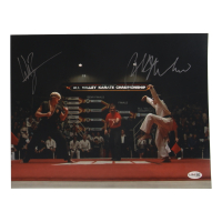 Ralph Macchio & William Zabka Signed "The Karate Kid" 11x14 Photo (JSA) at PristineAuction.com