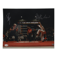 Ralph Macchio & William Zabka Signed "The Karate Kid" 11x14 Photo (JSA) at PristineAuction.com