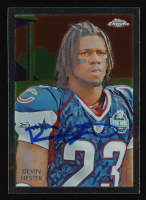 Devin Hester Signed 2009 Topps Chrome #C83 (JSA) at PristineAuction.com